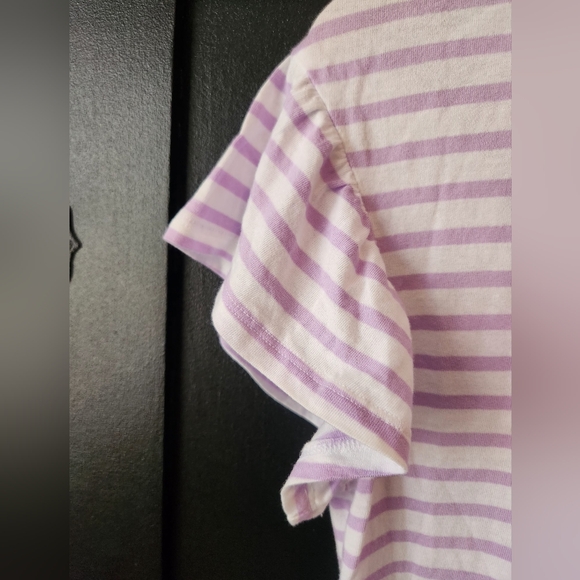 Girls Wonder Nation sequined heart embellished t shirt in lavender~size XXL - Picture 4 of 5